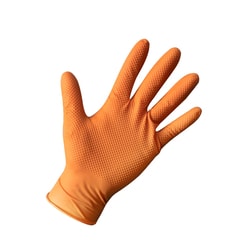 Chemsplash SumoGrip Orange Nitrile Disposable Gloves, Style 4070 Medium | Buy Online | Chemsplash | Fisher Scientific
